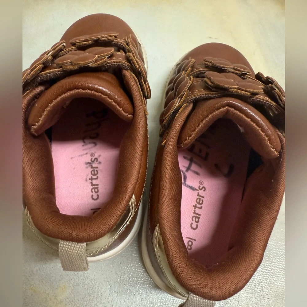 Lot two pairs Toddler shoes size 8